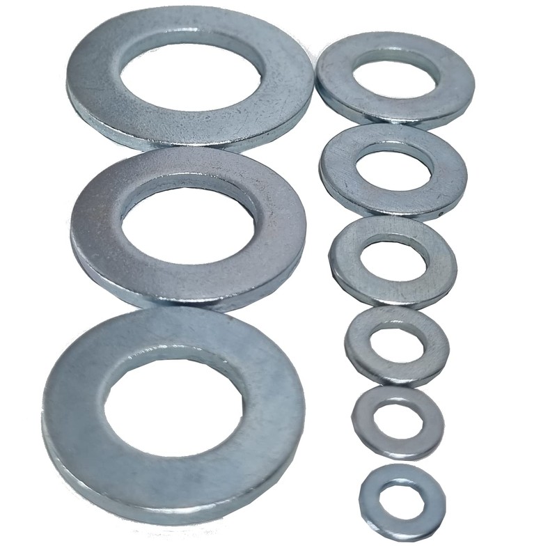 Washers M8 DIN125 A-Shape Flat Galvanised Washers Body Washers Galvanised