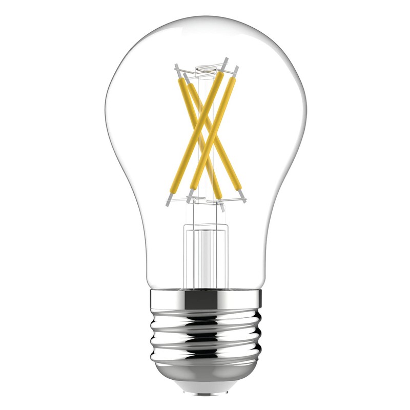 GE Relax HD Soft White 60W Clear Ceiling Fan A15