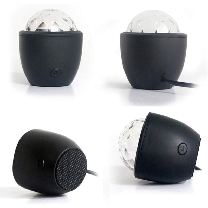 Lights LED Ball Stage Effect Rotating Party Light Sound Activated