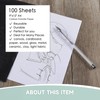 VEOOK 100 Sheets Carbon Paper Sheets, 9"x12" A4 Carbon Transfer