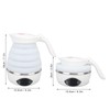 Foldable Electric Kettle Auto Shut Off Portable Collapsible Electric Water