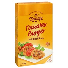 Bauckhof Tomato Basil Burger (140g) - Organic