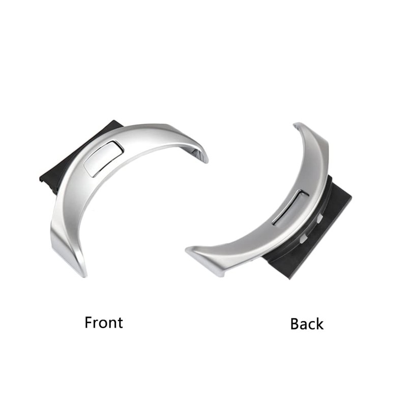 Baceyong Silver ABS Armrest Storage Box Release Knob Fits Mer-cedes-Be-nz