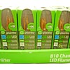 Greenlite B10 Chandelier Filament Torpedo 4 PACK  GREENLITE 4W LED = 40Watt Dimmable 2700K