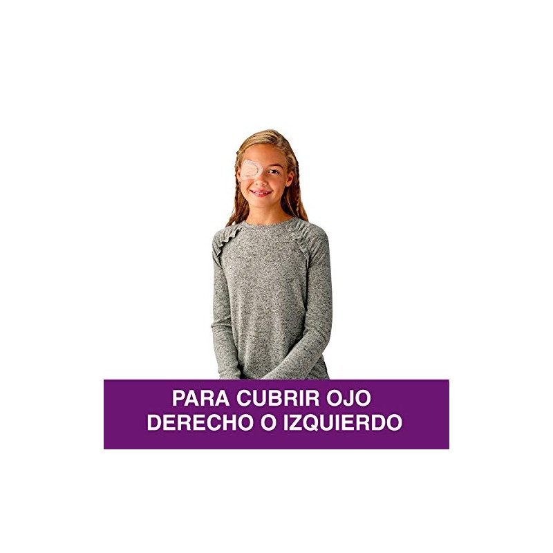 NEXCARE 3M Opticlude Parche Ocular Sin Látex Color Marrón 20