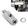 Sephile Oil Pressure Sensor Tee Adapter, 1/8 NPT Side Port