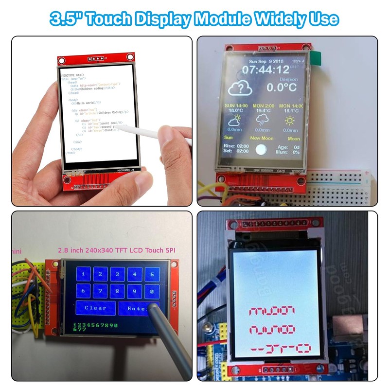 3.5 Inch LCD TFT Touch Display Binghe 3.5 Inch LCD