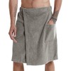 Jamron Men's Adjustable Sauna Kilt Sauna Towel - Portable Bath