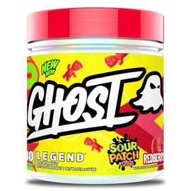GHOST Legend Pre-Workout Powder, SPK Redberry - 30 Servings – Pre-Workout for Men & Women with Choline, L-Citrulline, & Beta Alanine for Energy & Focus