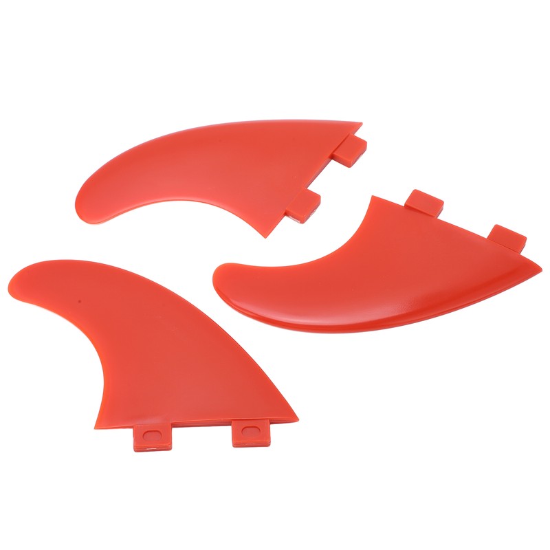 3Pcs Surfboard Fins Glass Fiber Thruster Fin Sets Surf Accessories