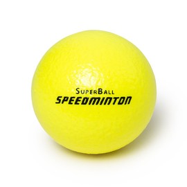 Speedminton Superball Foam Ball, Neon Yellow, 9 cm