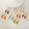 RUOFFETA Western Cowgirl Boot Earrings for Women, Cowgirl Hat dangle