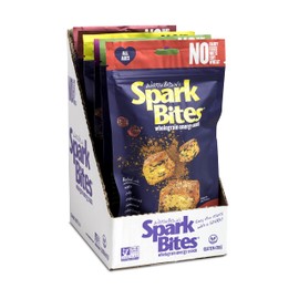SPARK BITES - Variety Pack of 6 (one of each flavor) Allergen Free Vegan Healthy Energy Snack - A Steady Release of Wholesome Energy with NONE OF THE TOP 8 ALLERGENS - Vegan, Non-GMO, Gluten-Free