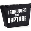 Hippowarehouse I survived the rapture printed make up cosmetic wash