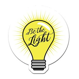 MightySkins Be The Light 36" Peel and Stick Wall Art Removable Cute Stylish Funny Cartoon Dorm Room Decor Sticker Vinyl Wall Decals