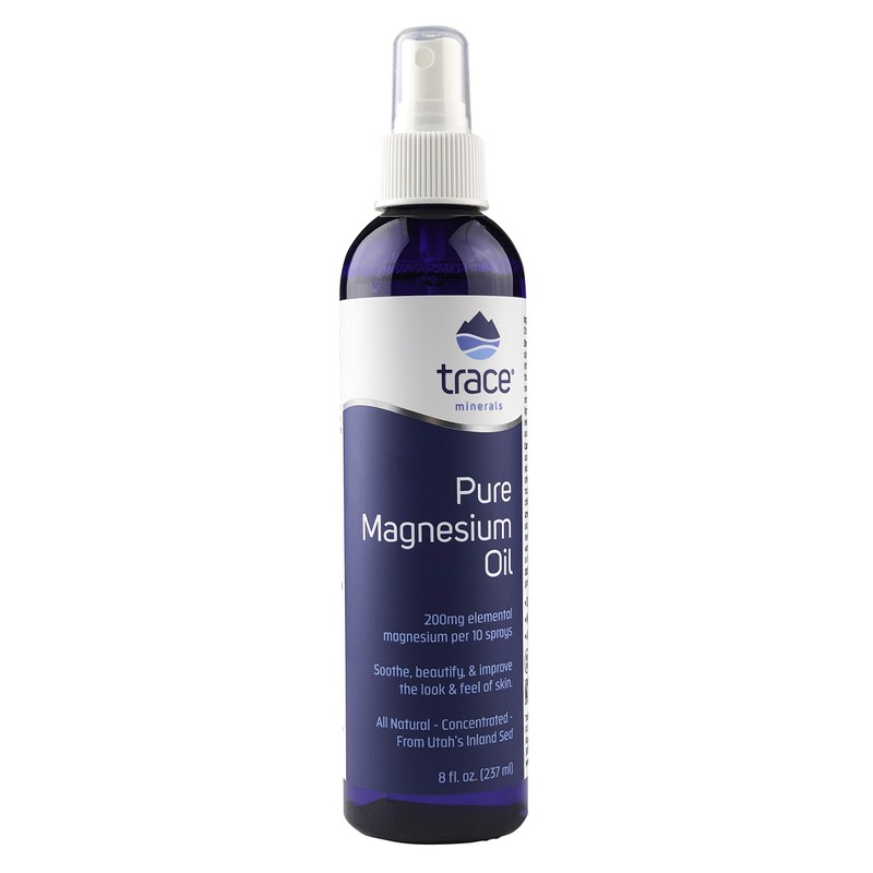 Pure Magnesium Oil Trace Minerals 240ml Oil