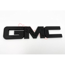 General Motors GMC Canyon Sierra 1500 2500HD 3500HD Tailgate Rear Emblem Badge All Black