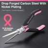 WORKPRO 6Piece Mini Plier Set Needle Nose Long Nose Bent