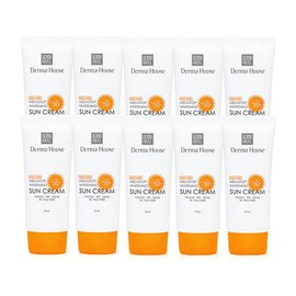 dermahouse Whitening Sun Cream 50ml x 10 Pieces / Brightening & Anti-wrinkle SPF50+PA+++ / 화이트닝 썬크림50mlx10개/미백 주름개선 SPF50+PA+++