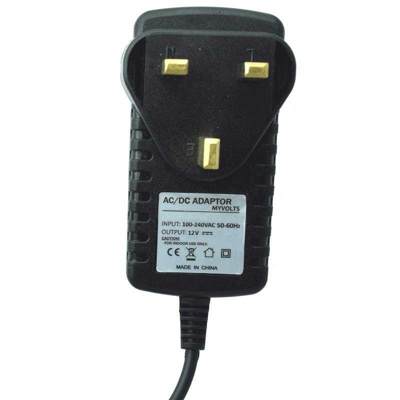 myVolts 12V power supply adaptor compatible with/replacement for Alesis Strike