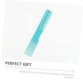 IWOWHERO 5-Prong Hair Comb Set 12 Pieces Dual-Sided Styling Tool for Updos Suitable for Hair Types for Salon and Home Use Random Color