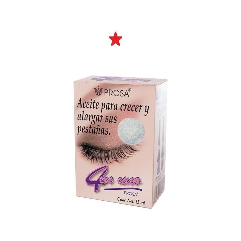 Aceite Para Pestanas 4 En Uno 15 Ml Prosa
