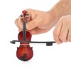 1/6 Violin Model Miniature Doll House Accessory Decoration Ornament Instrument