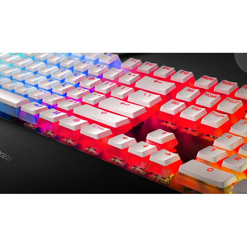 SteelSeries PrismCaps – Double Shot Pudding-style Keycaps – Durable PBT