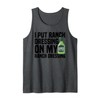Ranch Dressing Packets Costume Container Ranch Seasoning Tank Top