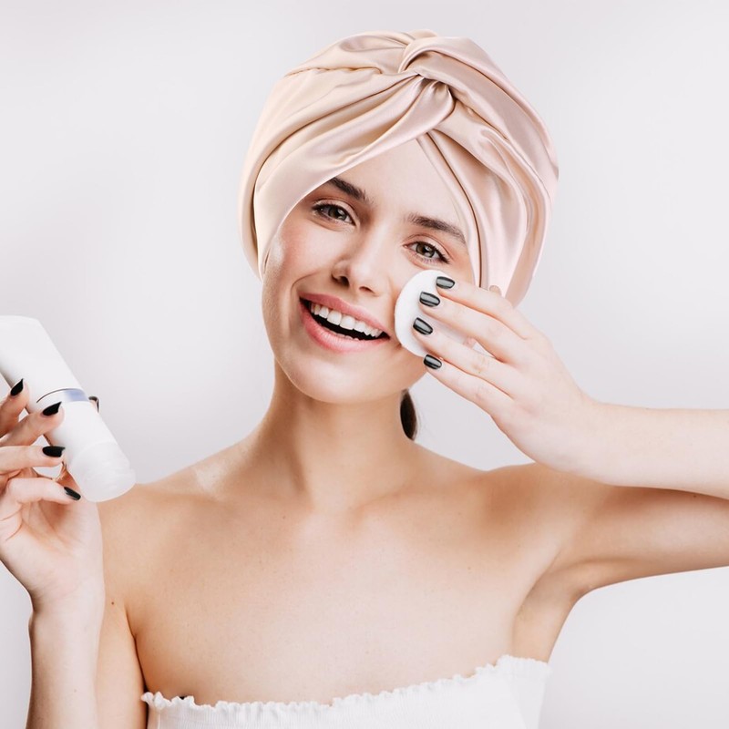 Silk Hair Bonnet for Sleeping, Silk Bonnet Sleep Night Cap