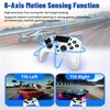 Jersonn Wireless Controller Compatible with PS4/Pro/Slim/PC, with Dual Vibration, 1200mAh