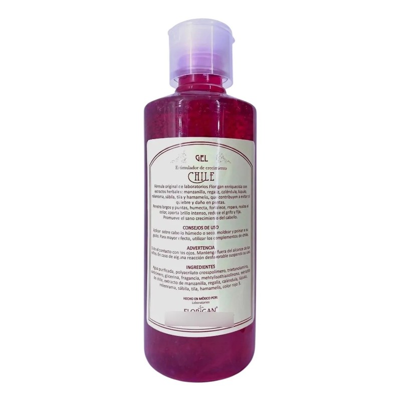 Chile Classico Shampoo, Acondicionador Y Gel Kit Florigan