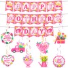 Mother's Day Party Hanging Decorations, 9 Pcs Mothers Day Banner