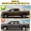 HSUTVXPRO 5.7ft Truck Side Bed Rail Caps for Dodge Ram