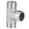 3/4 Stainless Steel Tee Fitting - 3-Way Pipe Connector -