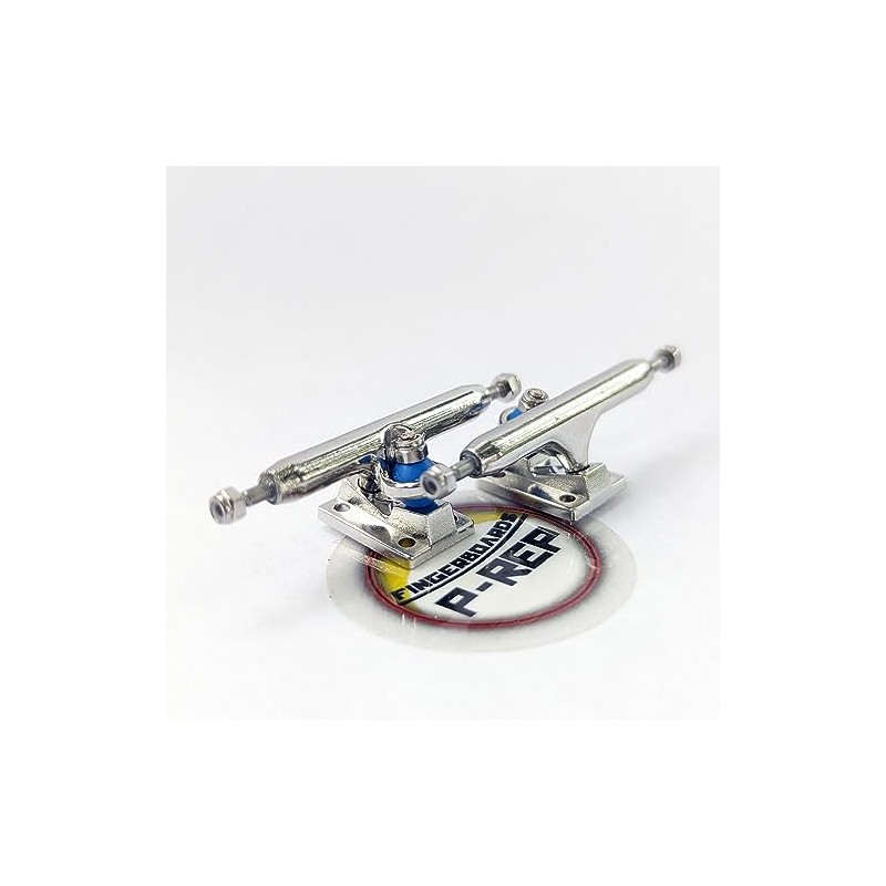 P-REP V2 Performance Fingerboard Trucks (34mm, Chrome)