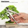 Bonsai Scissors 165mm Stainless Steel Scissors with Ergonomic Handle for