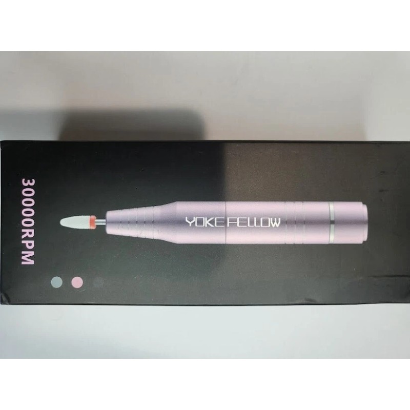 yokefellow Electric Nail Drill Machine For Manicure Milling Cutter Set
