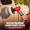 CRAFTSMAN Power Scrubber Microfiber Brush Set for V20 Cordless 2-in-1