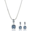 Nine West Conjunto de collar y pendientes de mujer en