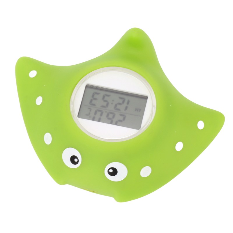 Baby Bath Thermometer Alarm LCD Display Fish Shaped Waterproof 0‑60
