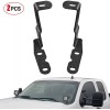 Nilight Ditch LED Work Lights Hood Mount Brackets for 2007-2013