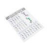 Clarinet Fingering Chart Clarionet Chords Poster Training Chart Musical Instrument