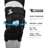 Trainers Choice Zoomer Hinged Knee Brace for Men & Women,