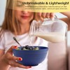 Homienly Wheat Straw Dinnerware Set,40-Piece Dish Set for 8, Dinner