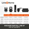 Link2Home 1-Power-Outlet Space Saver Grommet Socket USB A/C Port 3.1