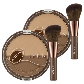 IPKN Latte in the Mood Shading Special Set 9.8g, 01 Pecan Brown, 2 pcs / 입큰 라떼 인 더 무드 쉐딩 기획 세트 9.8g, 01 피칸브라운, 2개