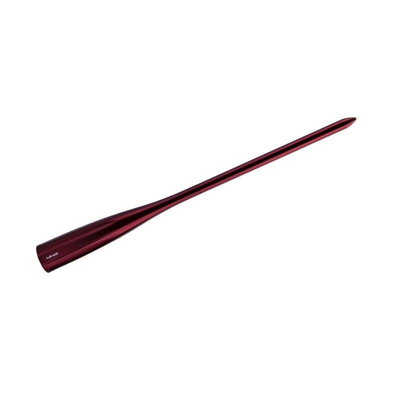 VMS Racing 9 inch SPIKE ANTENNA in RED Billet Aluminum