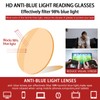 UXAOSVME Progressive Multifocus Reading Glasses Anti Blue Light Photochromic/Bifocal Reading