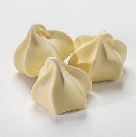 Original Meringue Cookies (Lemon) • 80 calories per serving, Gluten Free, Fat Free, Nut Free, Low Calorie Snack, Kosher, Parve • by Krunchy Melts